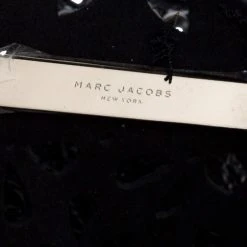 Marc Jacobs Black Laser Cut Leather Embellished Wingman Tote For Women -Cheap Marc Jacobs Store luxury women marc jacobs new handbags p279926 011