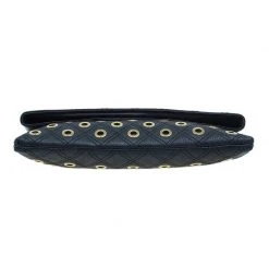 Marc Jacobs Black Leather Sandy Eyelets Shoulder Bag For Women -Cheap Marc Jacobs Store luxury women marc jacobs new handbags p40632 005