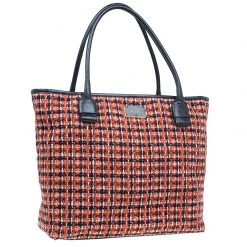 Marc Jacobs Orange Tweed The Hole Tote Bag For Women 17 Marc Jacobs Orange Tweed The Hole Tote Bag For Women -Cheap Marc Jacobs Store luxury women marc jacobs new handbags p42232 003