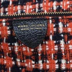 Marc Jacobs Orange Tweed The Hole Tote Bag For Women 28 Marc Jacobs Orange Tweed The Hole Tote Bag For Women -Cheap Marc Jacobs Store luxury women marc jacobs new handbags p42232 014