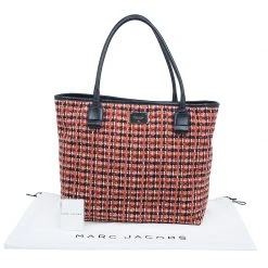 Marc Jacobs Orange Tweed The Hole Tote Bag For Women 29 Marc Jacobs Orange Tweed The Hole Tote Bag For Women -Cheap Marc Jacobs Store luxury women marc jacobs new handbags p42232 015