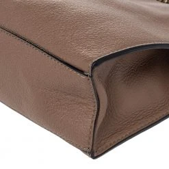 Marc Jacobs Pale Brown Leather Double Link 27 Shoulder Bag For Women -Cheap Marc Jacobs Store luxury women marc jacobs new handbags p473024 005