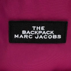 Marc Jacobs Pink/Black Nylon And Leather Medium Backpack For Women -Cheap Marc Jacobs Store luxury women marc jacobs new handbags p480188 007