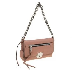 Marc Jacobs Vintage Rose Pebbled Leather Small Big Apple Gotham Shoulder Bag For Women -Cheap Marc Jacobs Store luxury women marc jacobs new handbags p49919 003
