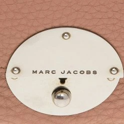 Marc Jacobs Vintage Rose Pebbled Leather Small Big Apple Gotham Shoulder Bag For Women -Cheap Marc Jacobs Store luxury women marc jacobs new handbags p49919 008