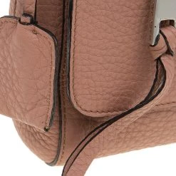 Marc Jacobs Vintage Rose Pebbled Leather Small Big Apple Gotham Shoulder Bag For Women -Cheap Marc Jacobs Store luxury women marc jacobs new handbags p49919 010