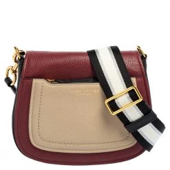 Marc Jacobs Multicolor Leather Empire City Saddle Crossbody Bag For Women