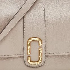 Marc Jacobs Beige Leather Interlock Messenger For Women -Cheap Marc Jacobs Store luxury women marc jacobs new handbags p566983 008