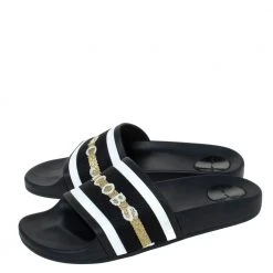 Marc Jacobs Monochrome Rubber Logo Web Flat Slides Size 36 For Women 11 Marc Jacobs Monochrome Rubber Logo Web Flat Slides Size 36 For Women -Cheap Marc Jacobs Store luxury women marc jacobs new shoes p297224 008