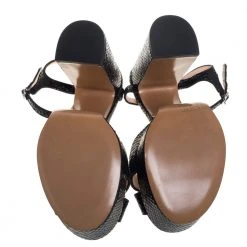 Marc Jacobs Black Python Embossed Leather Criss Crss Platform Ankle Strap Size 38 For Women 13 Marc Jacobs Black Python Embossed Leather Criss Crss Platform Ankle Strap Size 38 For Women -Cheap Marc Jacobs Store luxury women marc jacobs new shoes p390244 001