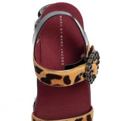 Marc By Marc Jacobs Beige Leopard Print Calf Hair And Patent Leather Ninja Wave Platform Sandals Size 37 For Women 14 Marc By Marc Jacobs Beige Leopard Print Calf Hair And Patent Leather Ninja Wave Platform Sandals Size 37 For Women -Cheap Marc Jacobs Store luxury women marc jacobs new shoes p491976 004