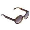 Marc By Marc Jacobs Brown Tortoise V08HA Round Sunglasses For Women
