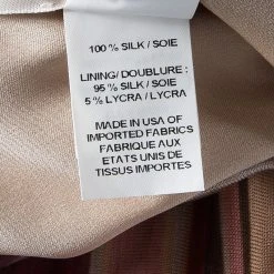 Marc Jacobs Multicolor Striped Silk Knit One Shoulder Belted Dress M For Women -Cheap Marc Jacobs Store luxury women marc jacobs used clothes p103631 006