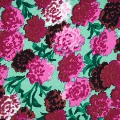 Marc Jacobs Mint Green Contrast Carnation Print Sleeveless Midi Dress M For Women -Cheap Marc Jacobs Store luxury women marc jacobs used clothes p105904 0004