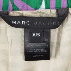 Marc Jacobs Multicolor Printed Ruffle Bottom Layered Skirt XS For Women -Cheap Marc Jacobs Store luxury women marc jacobs used clothes p118405 0005