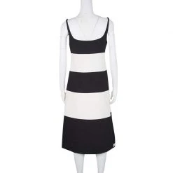 Marc Jacobs Monochrome Colorblock Cotton Mohair Blend Sleeveless Dress S For Women -Cheap Marc Jacobs Store luxury women marc jacobs used clothes p126898 0003