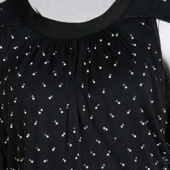 Marc Jacobs Black Embellished Knit Tie Detail Tunic XS For Women 9 Marc Jacobs Black Embellished Knit Tie Detail Tunic XS For Women -Cheap Marc Jacobs Store luxury women marc jacobs used clothes p135782 0004