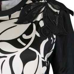 Marc Jacobs Leaf Printed Embroidered Short Sleeve Maxi Dress M For Women -Cheap Marc Jacobs Store luxury women marc jacobs used clothes p138182 0004