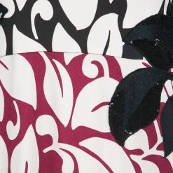 Marc Jacobs Leaf Printed Embroidered Short Sleeve Maxi Dress M For Women -Cheap Marc Jacobs Store luxury women marc jacobs used clothes p138182 0005