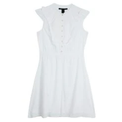 Marc Jacobs White Cotton Dress M For Women
