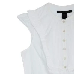 Marc Jacobs White Cotton Dress M For Women 14 Marc Jacobs White Cotton Dress M For Women -Cheap Marc Jacobs Store luxury women marc jacobs used clothes p15655 005