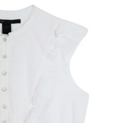 Marc Jacobs White Cotton Dress M For Women 15 Marc Jacobs White Cotton Dress M For Women -Cheap Marc Jacobs Store luxury women marc jacobs used clothes p15655 006