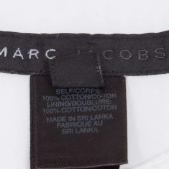 Marc Jacobs White Cotton Dress M For Women 19 Marc Jacobs White Cotton Dress M For Women -Cheap Marc Jacobs Store luxury women marc jacobs used clothes p15655 010