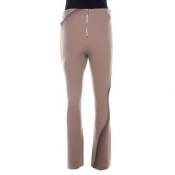 Marc Jacobs Brown Wool Crepe Wave Insert Fitted Pants S For Women 8 Marc Jacobs Brown Wool Crepe Wave Insert Fitted Pants S For Women -Cheap Marc Jacobs Store luxury women marc jacobs used clothes p209512 001