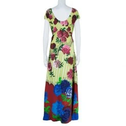 Marc Jacobs Floral Maxi Dress L For Women -Cheap Marc Jacobs Store luxury women marc jacobs used clothes p42263 003