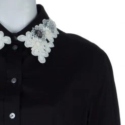 Marc Jacobs Embellished Collar Shirt L For Women -Cheap Marc Jacobs Store luxury women marc jacobs used clothes p57065 004