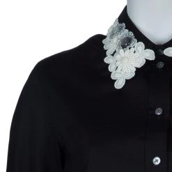 Marc Jacobs Embellished Collar Shirt L For Women -Cheap Marc Jacobs Store luxury women marc jacobs used clothes p57065 005