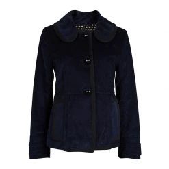 Marc Jacobs Navy Blue Corduroy Jacket L For Women