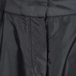 Marc Jacobs Dark Grey Silk Wide Leg Ankle Length Trousers L For Women -Cheap Marc Jacobs Store luxury women marc jacobs used clothes p90971 004