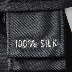 Marc Jacobs Dark Grey Silk Wide Leg Ankle Length Trousers L For Women -Cheap Marc Jacobs Store luxury women marc jacobs used clothes p90971 006