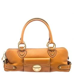 Marc Jacobs Orange Leather Elise Satchel For Women