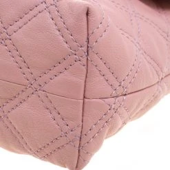Marc Jacobs Pink Quilted Leather Shoulder Bag For Women -Cheap Marc Jacobs Store luxury women marc jacobs used handbags p102193 011