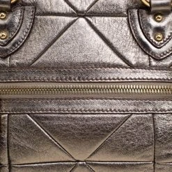 Marc Jacobs Gold Quilted Leather Satchel For Women -Cheap Marc Jacobs Store luxury women marc jacobs used handbags p108470 0005