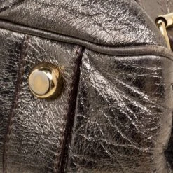 Marc Jacobs Gold Quilted Leather Satchel For Women -Cheap Marc Jacobs Store luxury women marc jacobs used handbags p108470 0012