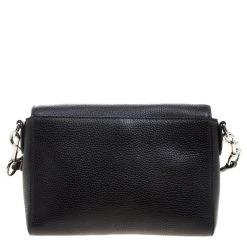 Marc Jacobs Black Leather Small Haze Shoulder Bag For Women -Cheap Marc Jacobs Store luxury women marc jacobs used handbags p112119 0004