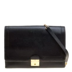 Marc Jacobs Black Leather All In One Crossbody Bag For Women