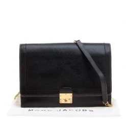 Marc Jacobs Black Leather All In One Crossbody Bag For Women -Cheap Marc Jacobs Store luxury women marc jacobs used handbags p127267 0009
