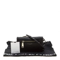 Marc Jacobs Black Leather Gotham Wallet For Women 19 Marc Jacobs Black Leather Gotham Wallet For Women -Cheap Marc Jacobs Store luxury women marc jacobs used handbags p142927 009