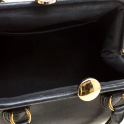 Marc Jacobs Black Leather Stam Satchel For Women -Cheap Marc Jacobs Store luxury women marc jacobs used handbags p146702 0007