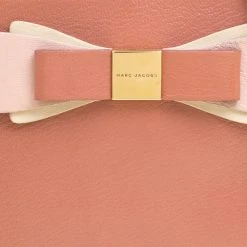 Marc Jacobs Bubble Gum Pink Leather Bow Chain Crossbody Bag For Women -Cheap Marc Jacobs Store luxury women marc jacobs used handbags p150017 0005