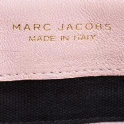 Marc Jacobs Pink Quilted Leather Baroque Shoulder Bag For Women -Cheap Marc Jacobs Store luxury women marc jacobs used handbags p150446 0008