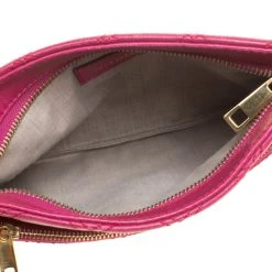 Marc Jacobs Red Quilted Leather Wristlet Clutch For Women -Cheap Marc Jacobs Store luxury women marc jacobs used handbags p153324 0007