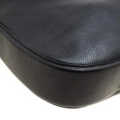 Marc Jacobs Black Leather Ghotham Hobo For Women -Cheap Marc Jacobs Store luxury women marc jacobs used handbags p156527 0010