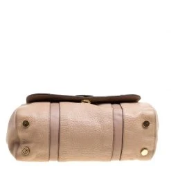 Marc Jacobs Beige Leather Thompson Top Handle Satchel For Women -Cheap Marc Jacobs Store luxury women marc jacobs used handbags p162527 005