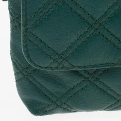 Marc Jacobs Green Quilted Leather Small Single Shoulder Bag For Women -Cheap Marc Jacobs Store luxury women marc jacobs used handbags p17239 007