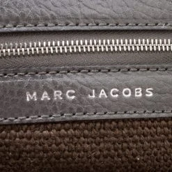 Marc Jacobs Metallic Grey Coated Canvas Parachute Little Stam Bag For Women -Cheap Marc Jacobs Store luxury women marc jacobs used handbags p175465 001